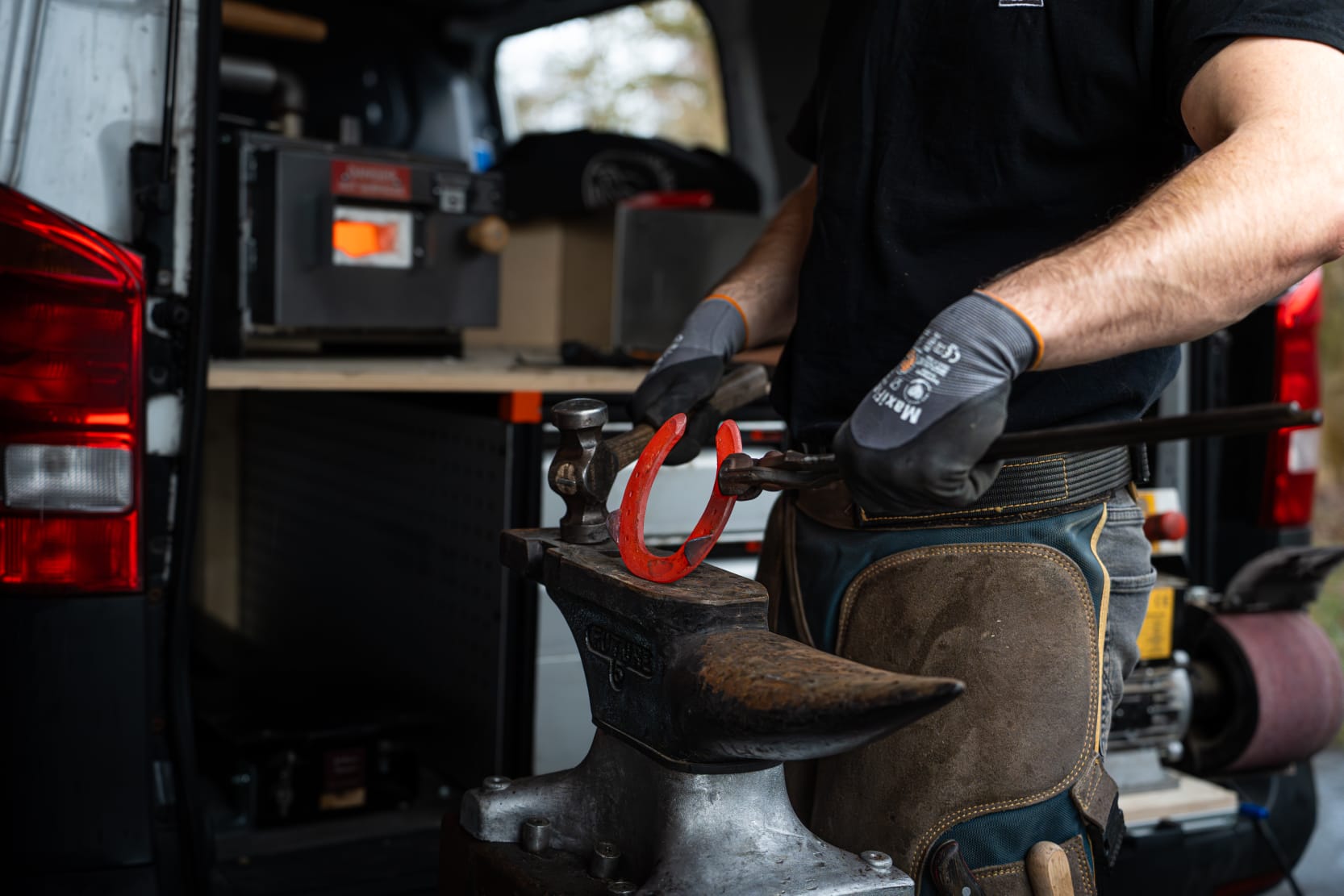 Überprüfung der Hufstellung