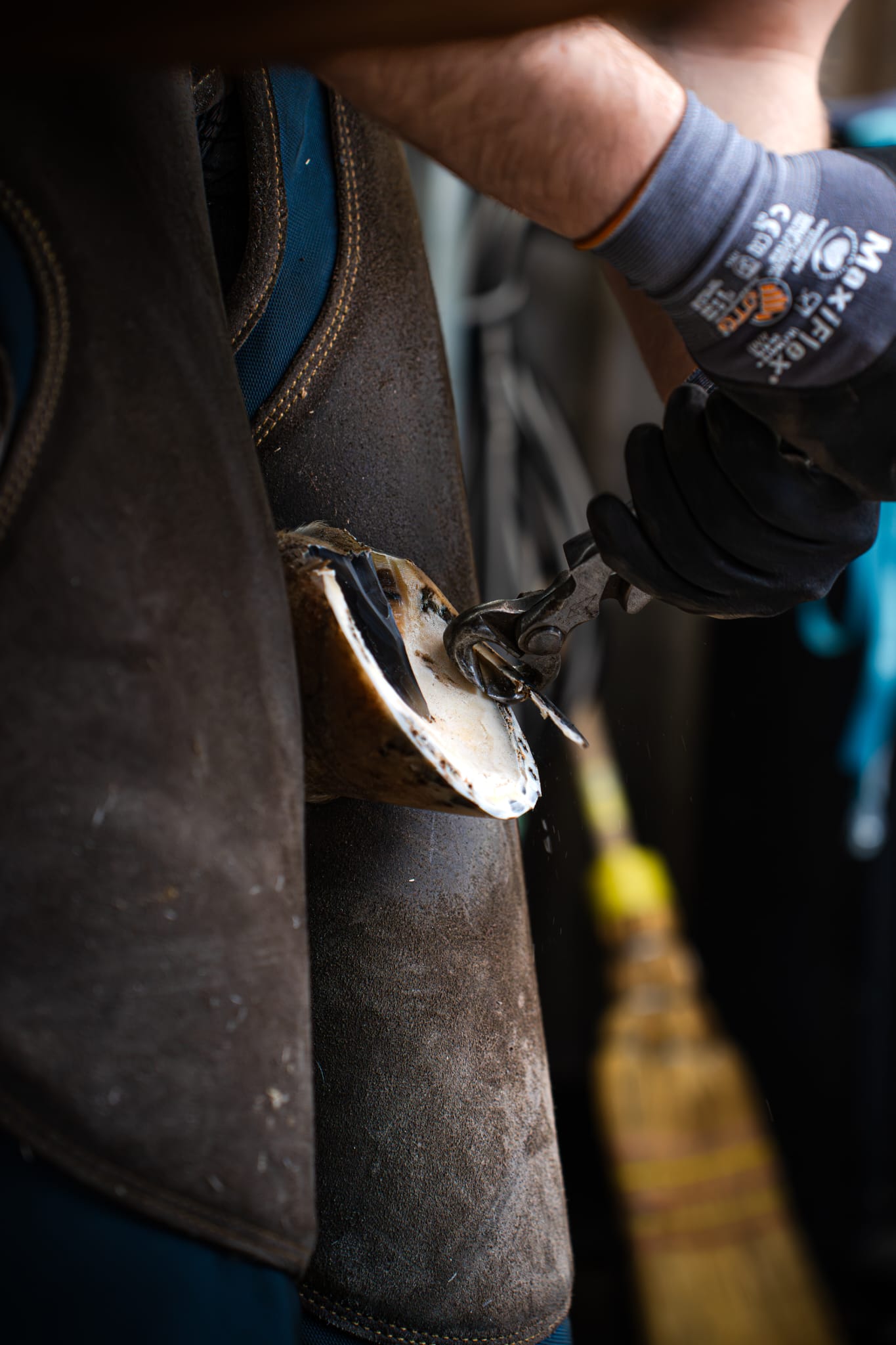 Hohe Konzentration bei der Arbeit